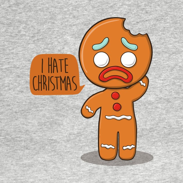 I hate christmas by Melonseta